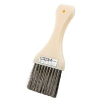 刷毛 ニス刷毛 白山羊毛 金巻刷毛 サクラ 幅 24mm 1本｜ ダメ込み用刷毛