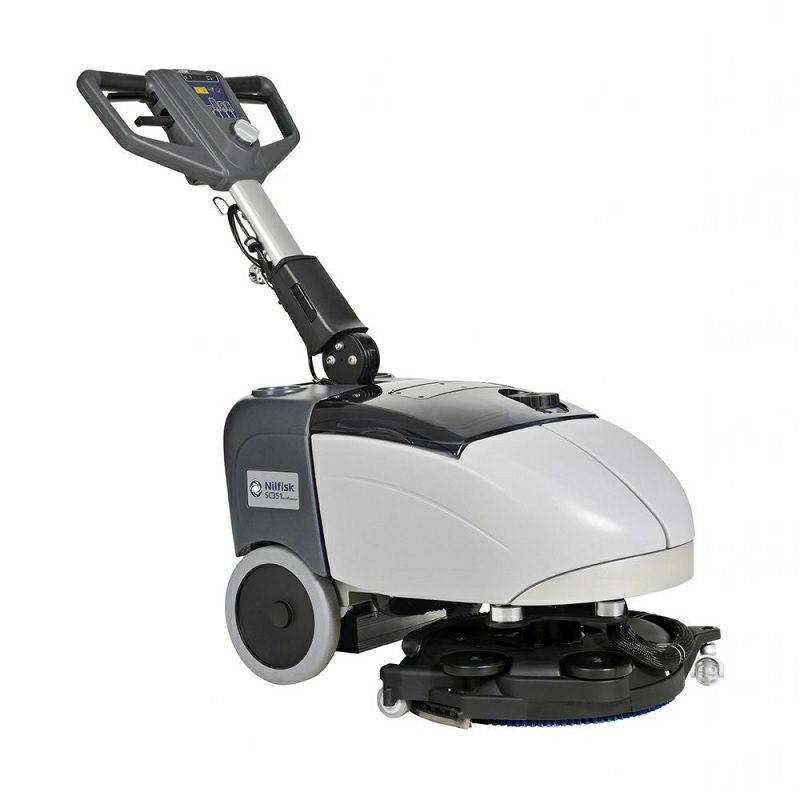 ペンギンワックス ニルフィスク SC351 (14インチ小型自動床洗浄機)